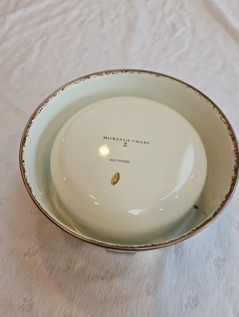 MacKenzie-Childs pair ceramic